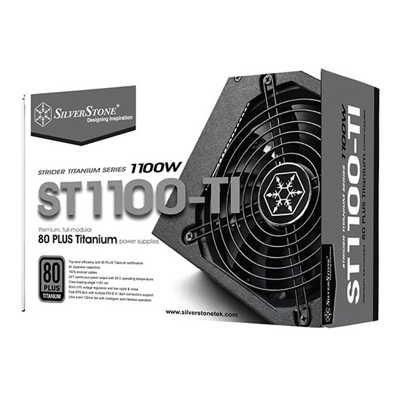 پاور ماژولار سیلوراستون SilverStone Strider SST-ST1100-TI Titanium 1100W