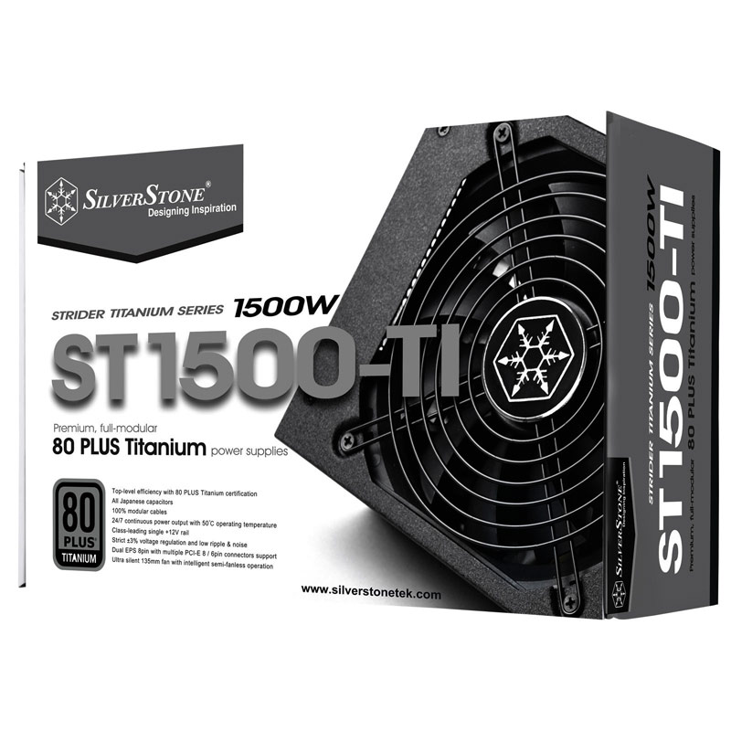 پاور ماژولار 1500 وات سیلوراستون SilverStone SST-ST1500-TI Titanium
