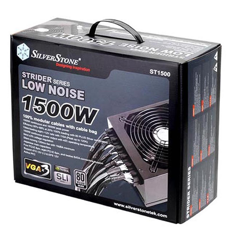 پاور ماژولار 1500 وات سیلوراستون SilverStone Strider SST-ST1500 Silver