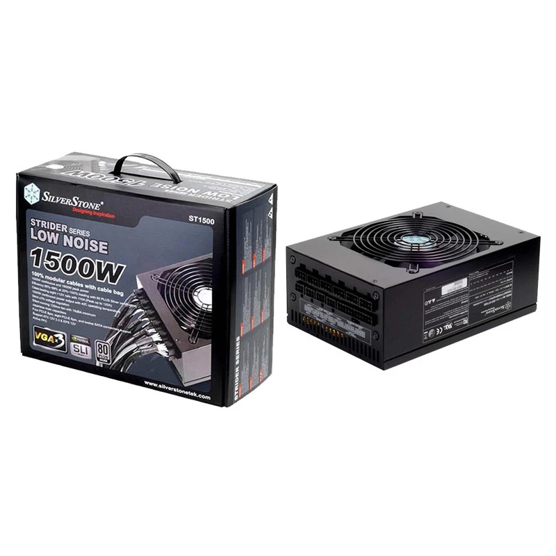 پاور ماژولار 1500 وات سیلوراستون SilverStone Strider SST-ST1500 Silver