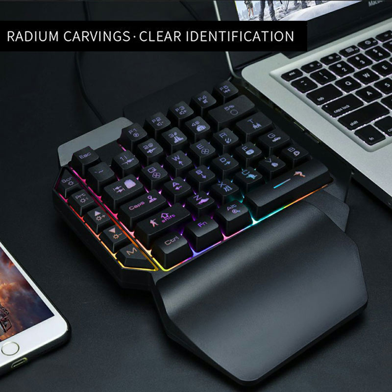 کیبورد گیمینگ اسپیس وارشیپس F6 GB4943