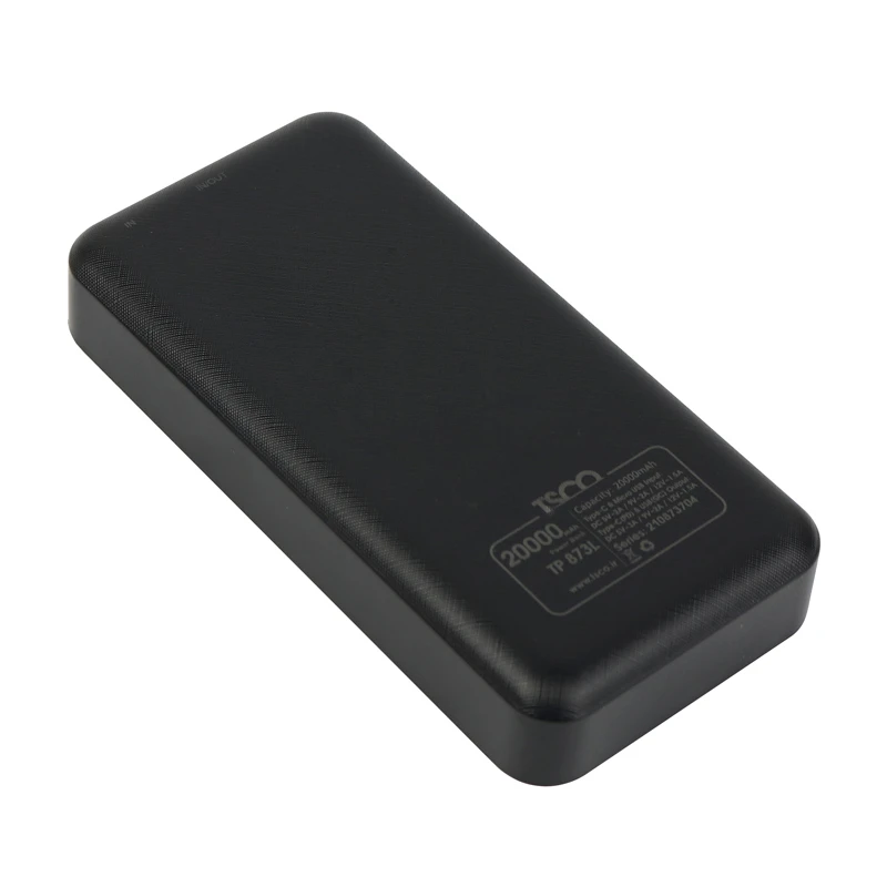 پاوربانک فست شارژ 20000 تسکو TSCO TP 873L QC3 PD 18W