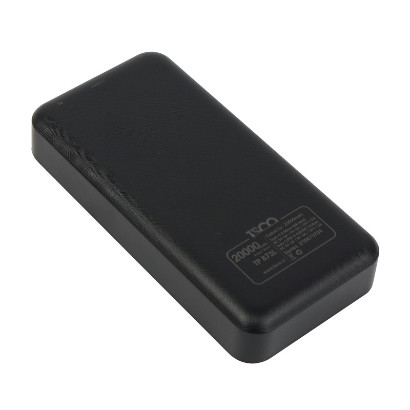 پاوربانک فست شارژ 20000 تسکو TSCO TP 873L QC3 PD 18W