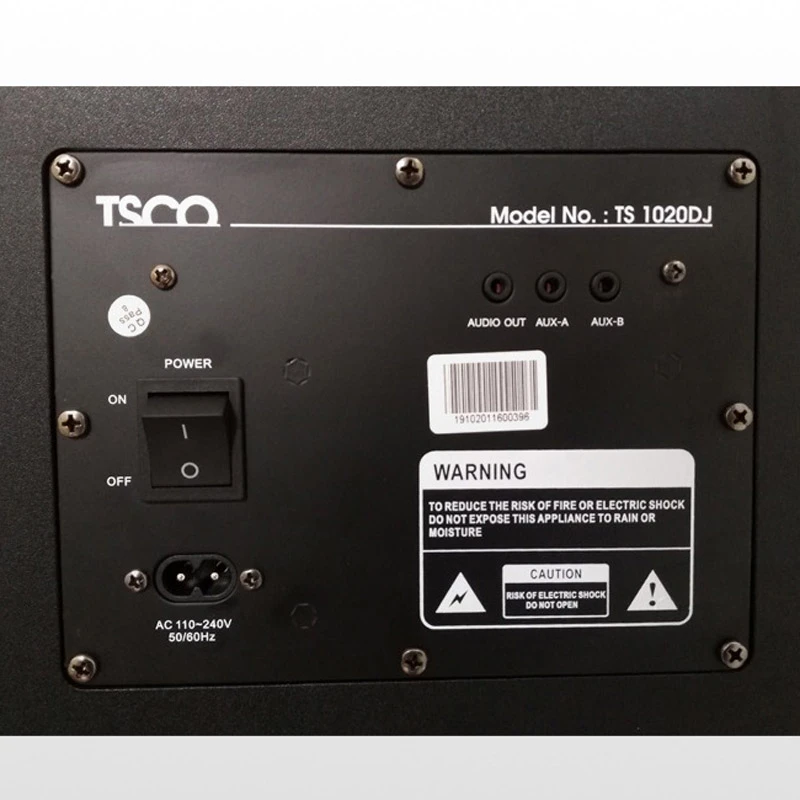 اسپیکر چمدانی بلوتوثی فلش خور TSCO TS 1020DJ + میکروفون