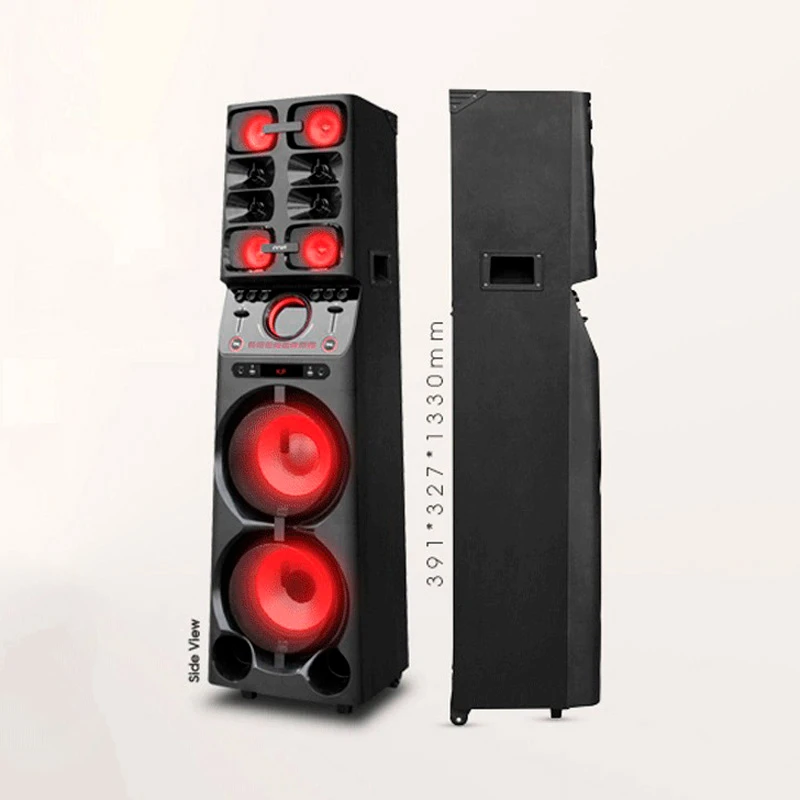 اسپیکر چمدانی بلوتوثی فلش خور TSCO TS 1020DJ + میکروفون