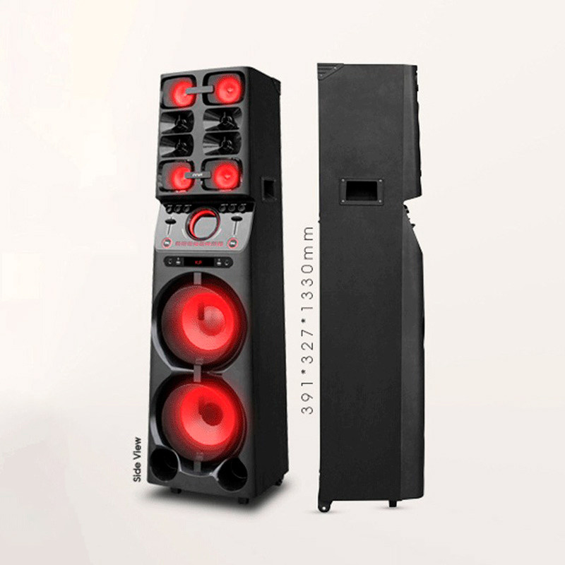 اسپیکر چمدانی بلوتوثی فلش خور TSCO TS 1020DJ + میکروفون