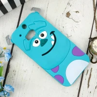 قاب سیلیکونی عروسکی سالیوان HTC One M8