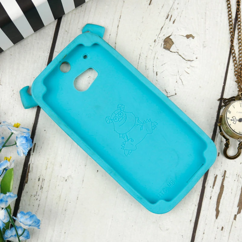 قاب سیلیکونی عروسکی سالیوان HTC One M8