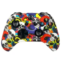 روکش دسته بازی Xbox One طرح اسکلت چشم گل