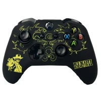 روکش دسته بازی Xbox One طرح Red Dead مشکی زرد