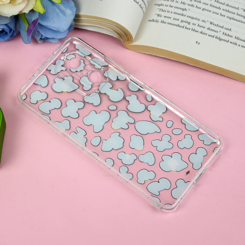 قاب ژله ای شفاف طرحدار پلنگی Xiaomi Poco F3