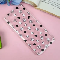 قاب ژله ای شفاف طرحدار ردپا Xiaomi Poco F3