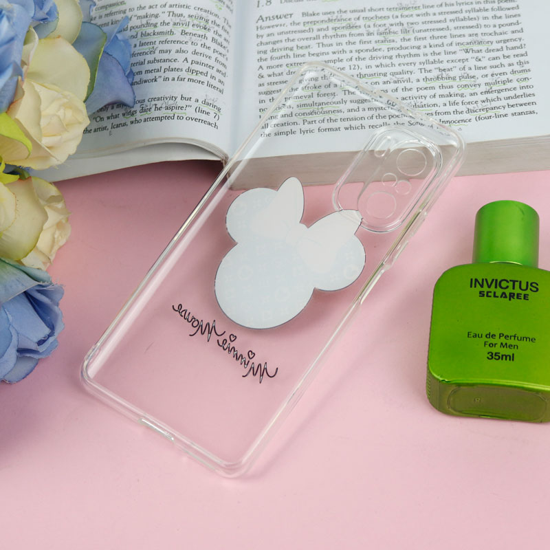 قاب ژله ای شفاف طرحدار مینی موس Xiaomi Poco F3