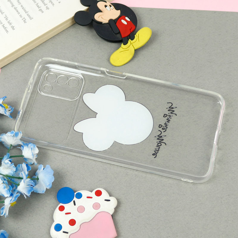 قاب ژله ای شفاف طرحدار مینی موس Xiaomi Poco M3