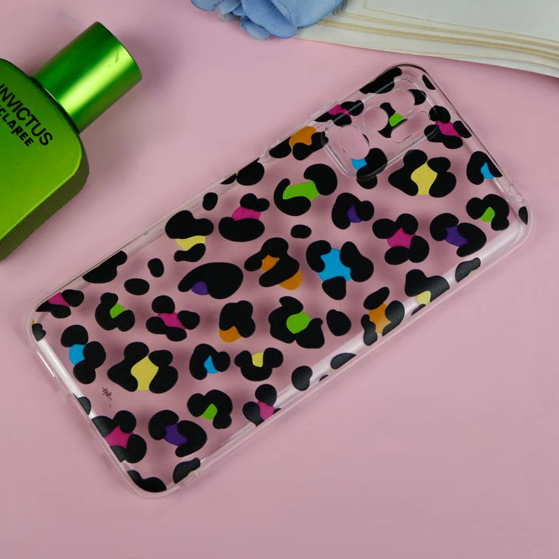 قاب ژله ای شیائومی Poco M3 Pro طرح پلنگی محافظ لنزدار