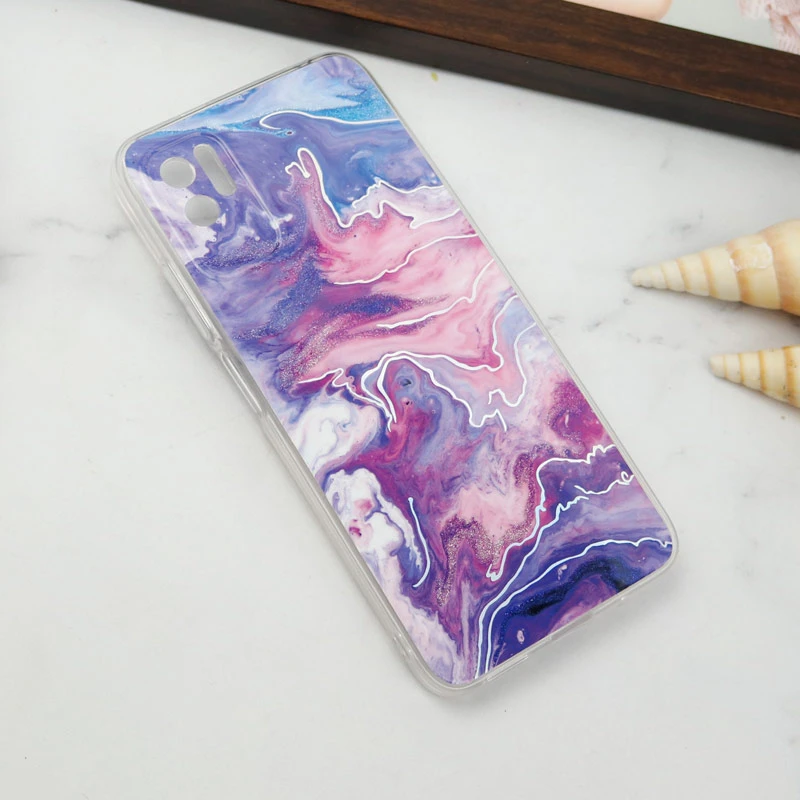 قاب محافظ لنزدار هولوگرامی اکلیلی Xiaomi Poco M3 Pro