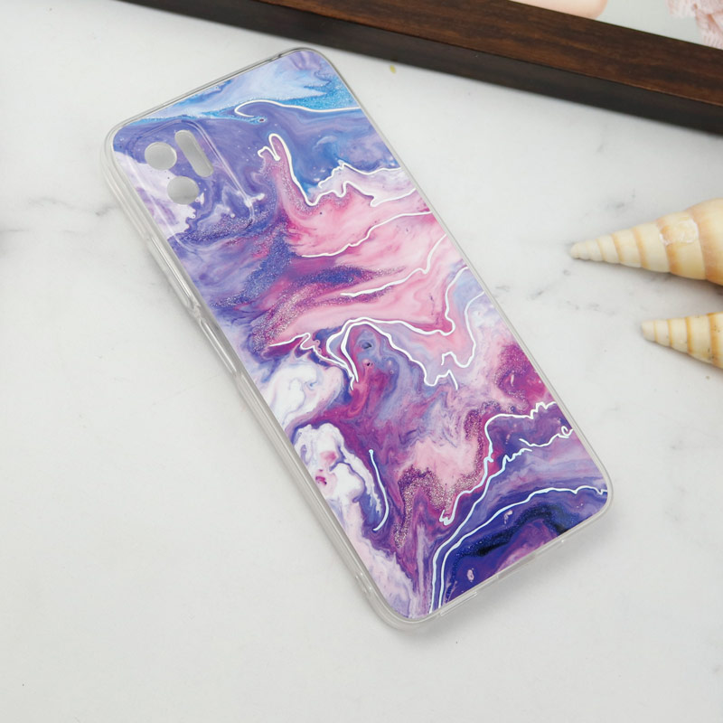 قاب محافظ لنزدار هولوگرامی اکلیلی Xiaomi Poco M3 Pro