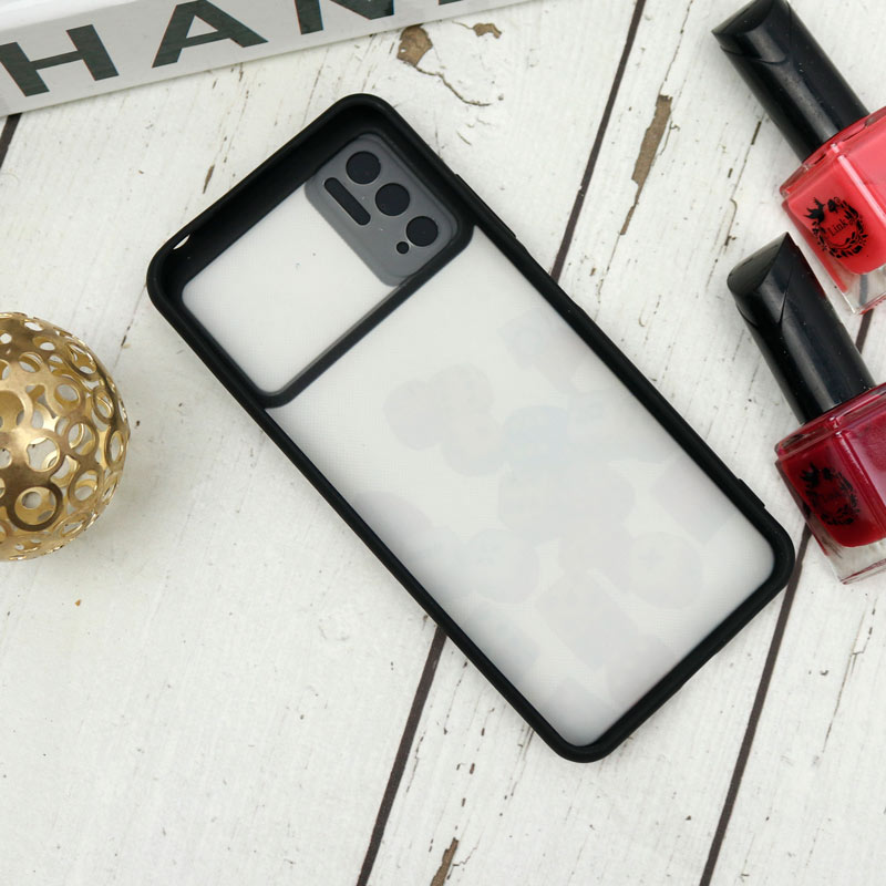 قاب طرحدار محافظ لنزدار کشویی + پاپ سوکت طرح تاس شیائومی Poco M3 Pro سری B