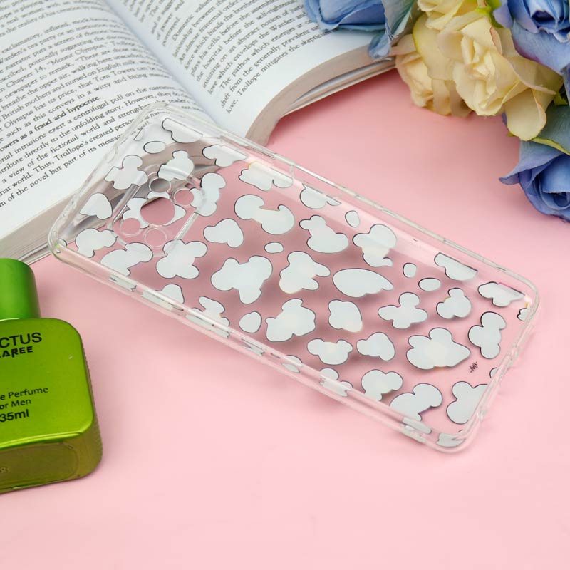 قاب ژله ای شفاف طرحدار پلنگی Xiaomi Poco X3