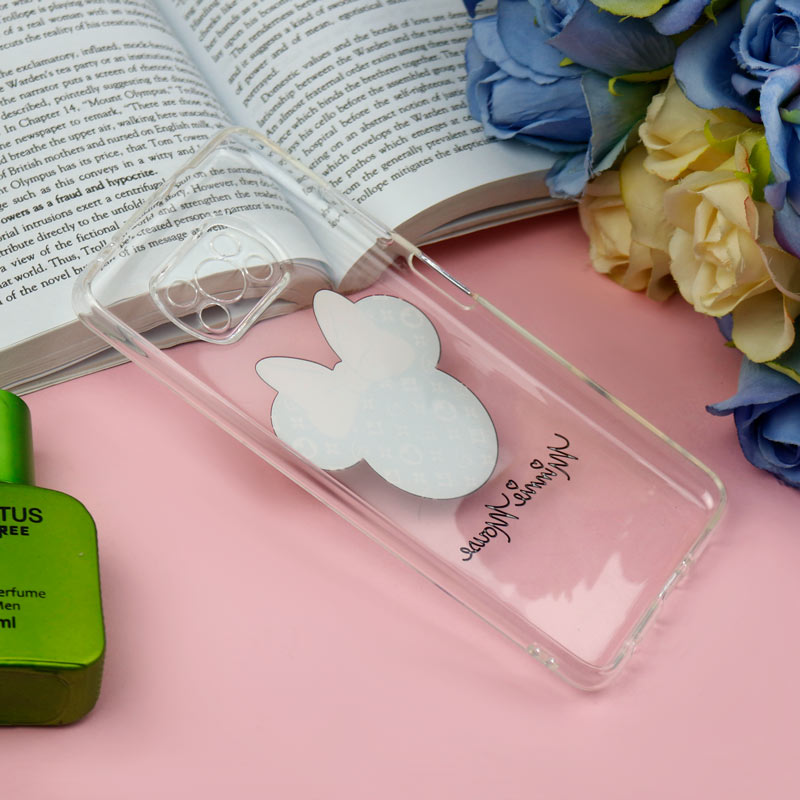 قاب ژله ای شفاف طرحدار مینی موس Xiaomi Poco X3