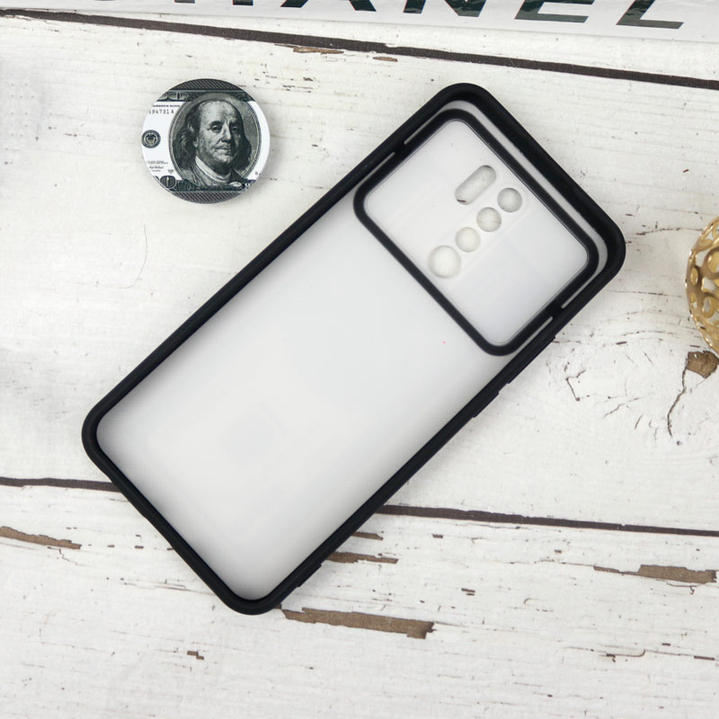 قاب طرحدار محافظ لنزدار کشویی + پاپ سوکت طرح دلار شیائومی Redmi 9 سری B