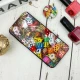 قاب طرحدار محافظ لنزدار کشویی + پاپ سوکت طرح تاس شیائومی Redmi Note 10 سری B