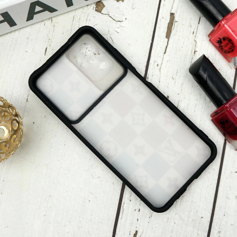 قاب طرحدار محافظ لنزدار کشویی LV رنگی شیائومی Redmi Note 10 سری B