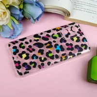قاب ژله ای شفاف طرحدار پلنگی Xiaomi Redmi Note 10 Pro