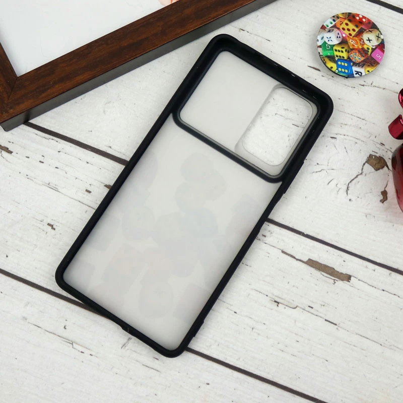 قاب طرحدار محافظ لنزدار کشویی + پاپ سوکت طرح تاس شیائومی Redmi Note 10 Pro سری B