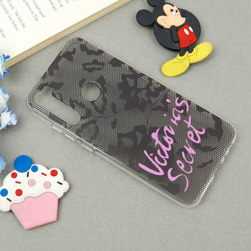 قاب ژله ای شفاف طرحدار ویکتوریا Xiaomi Redmi Note 8