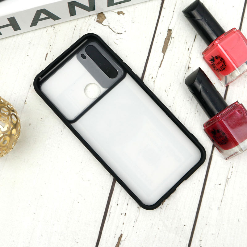 قاب طرحدار محافظ لنزدار کشویی + پاپ سوکت طرح دلار شیائومی Redmi Note 8 سری B
