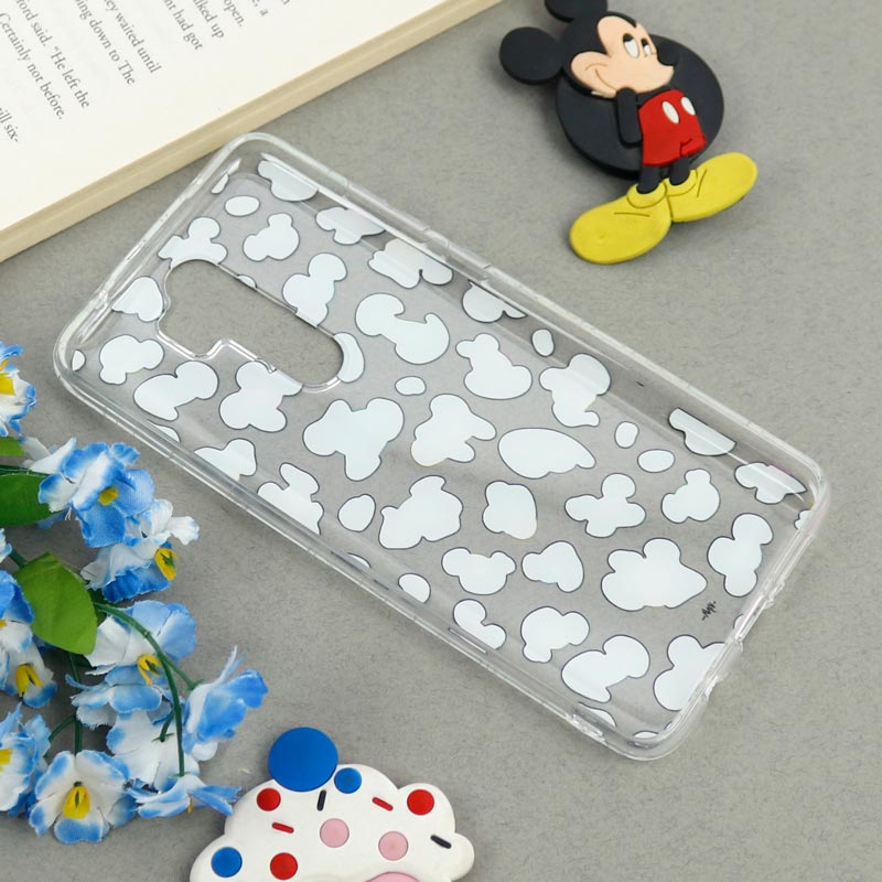 قاب ژله ای شفاف طرحدار پلنگی Xiaomi Redmi Note 8 Pro