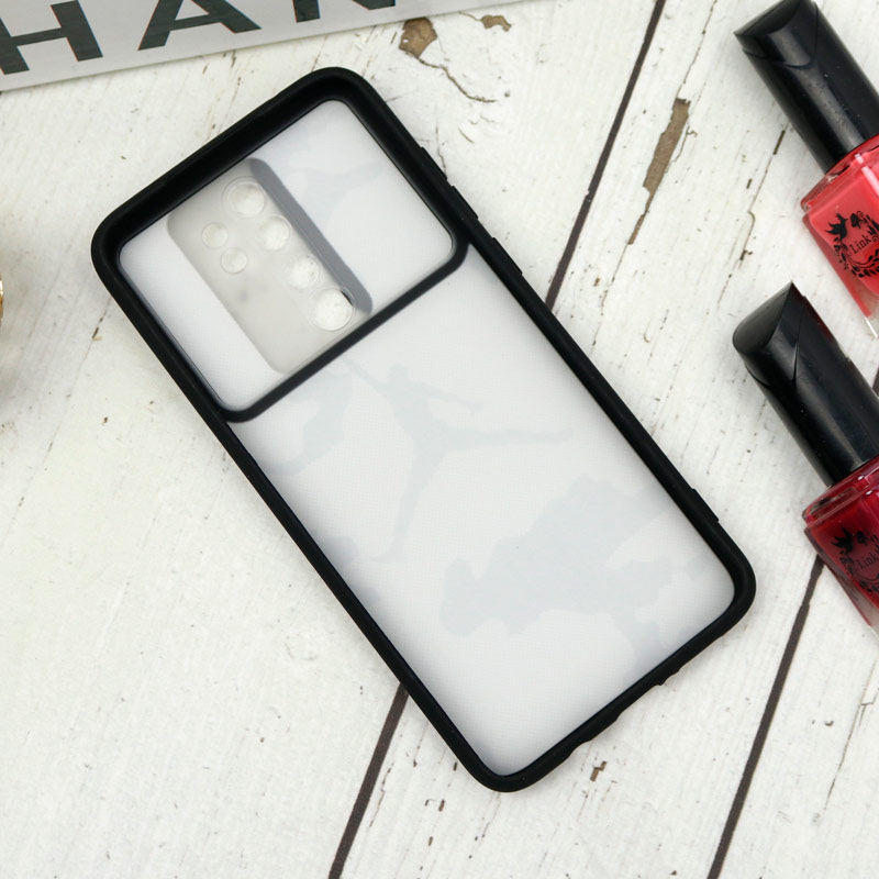 قاب طرحدار محافظ لنزدار کشویی + پاپ سوکت طرح ارتشی شیائومی Redmi Note 8 Pro سری B