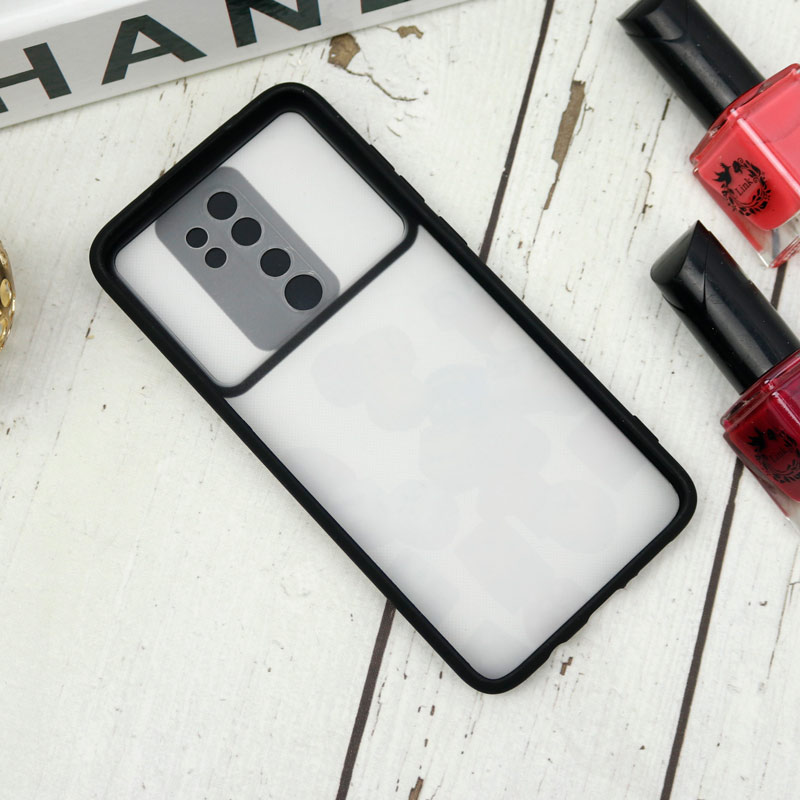 قاب طرحدار محافظ لنزدار کشویی + پاپ سوکت طرح تاس شیائومی Redmi Note 8 Pro سری B