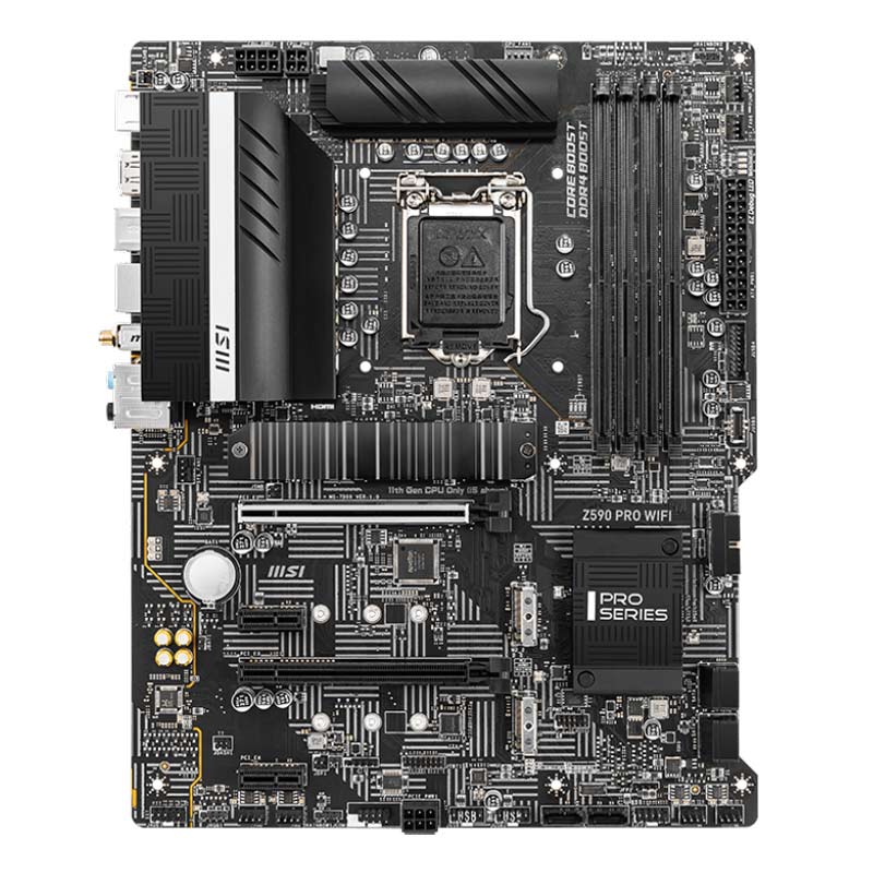 مادربرد ام اس آی Z590 PRO WIFI DDR4
