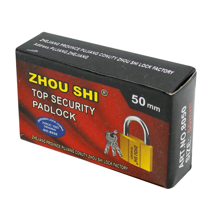 قفل آویز زوشی Zhou Shi 8050 50mm