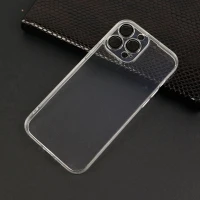 قاب ژله ای بی رنگ آیفون iPhone 13 Pro محافظ لنزدار