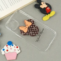 قاب ژله ای شفاف طرحدار مینی موس iPhone 13