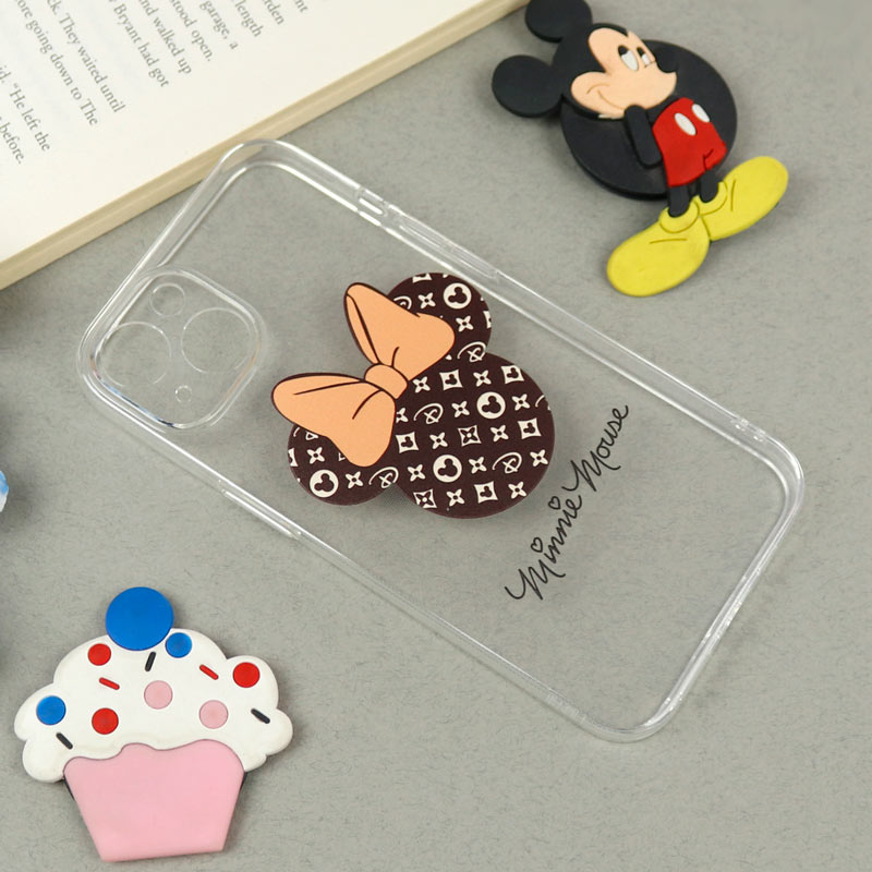 قاب ژله ای شفاف طرحدار مینی موس iPhone 13