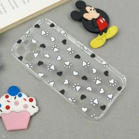 قاب ژله ای شفاف طرحدار ردپا iPhone 12 Pro