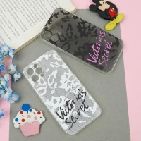 قاب ژله ای شفاف طرحدار ویکتوریا iPhone 12 Pro