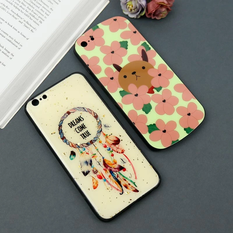 قاب پشت گلسی طرحدار iPhone 6 Plus / 6s Plus