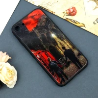 قاب پشت گلسی طرحدار iPhone 7/8