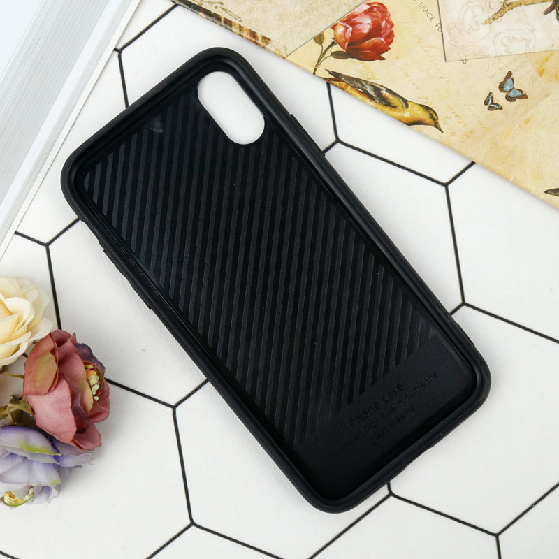 قاب پشت گلسی طرحدار iPhone X/XS