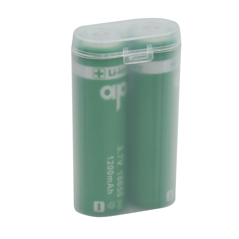 باتری لیتیوم استوانه ای AP 18650 1200mAh بسته 2 عددی