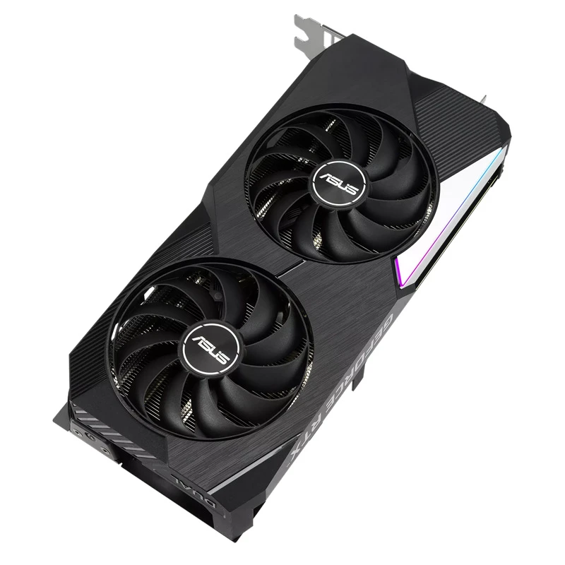 کارت گرافیک ASUS Dual GeForce RTX 3060Ti V2 OC 8GB GDDR6 256Bit