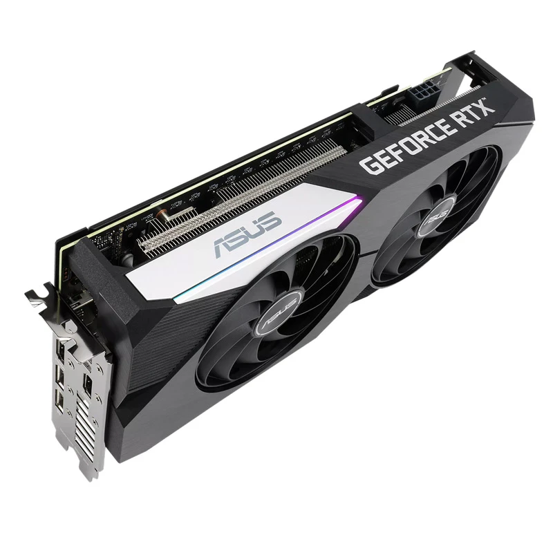 کارت گرافیک ASUS Dual GeForce RTX 3060Ti V2 OC 8GB GDDR6 256Bit