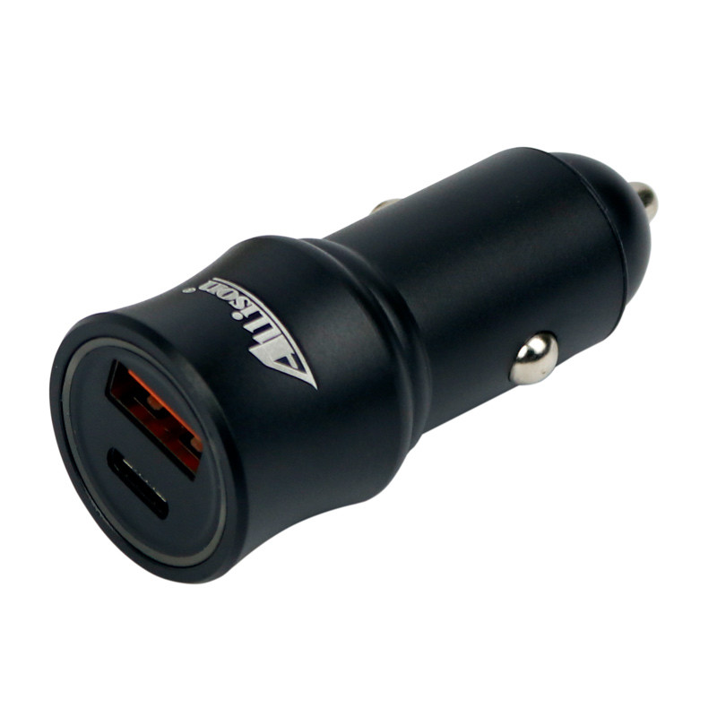 شارژر فندکی فست شارژ Allison ALS-A709 QC3.0 3A PD 36W
