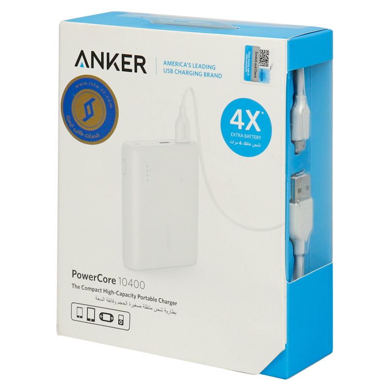 پاور بانک 10400 انکر Anker A1214H21