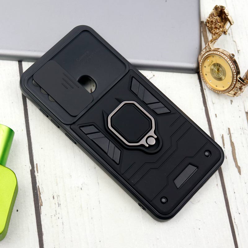 قاب ضد ضربه محافظ لنزدار کشویی هولدر دار طرح اصلی بتمن Samsung Galaxy A11 سری B